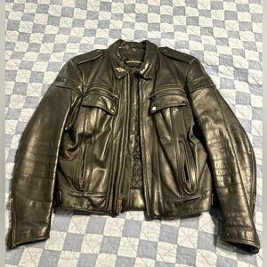 Vintage Harley Davidson Leather Jacket 42